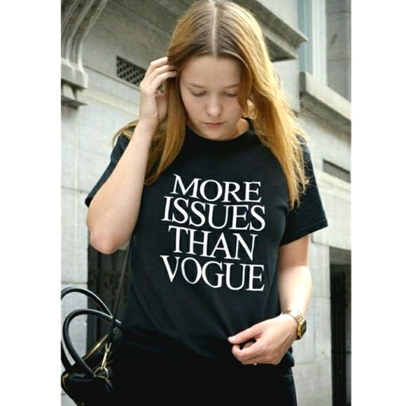 More Issues Than Vogue Graphic Tshirt.